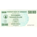 P51 Zimbabwe - 500.000 Dollars Year 2007/2008 (Bearer Cheque)